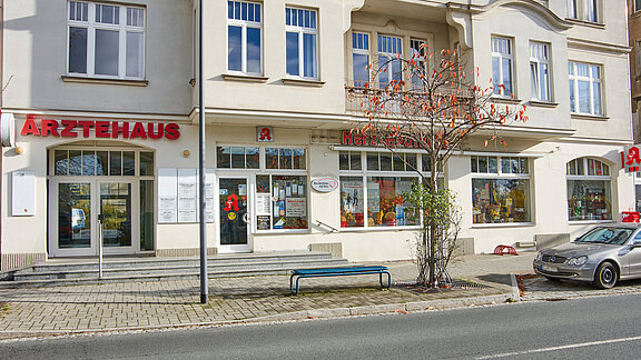 Herz-Apotheke Zittau Außenansicht